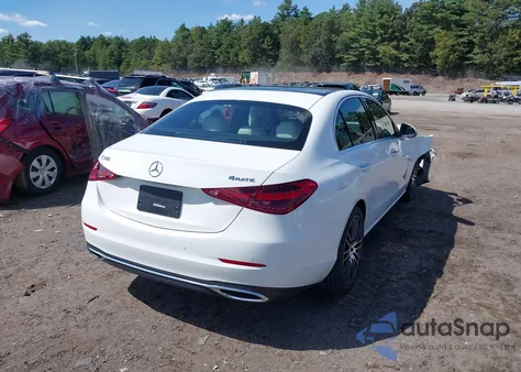 2025 Mercedes-Benz C 300 from USA, damaged, VIN W1KAF4HB8SR262451